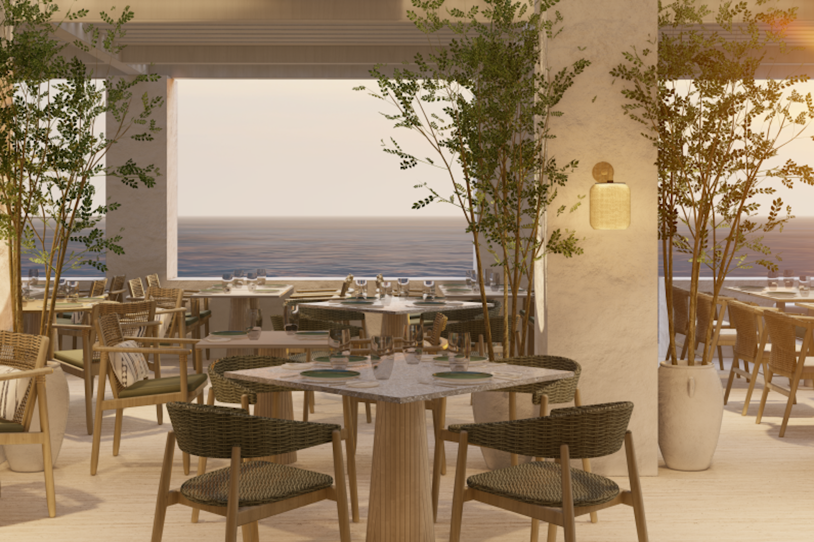 Restaurant des Patmos Atkis, a Luxury Collection Hotel & Spa