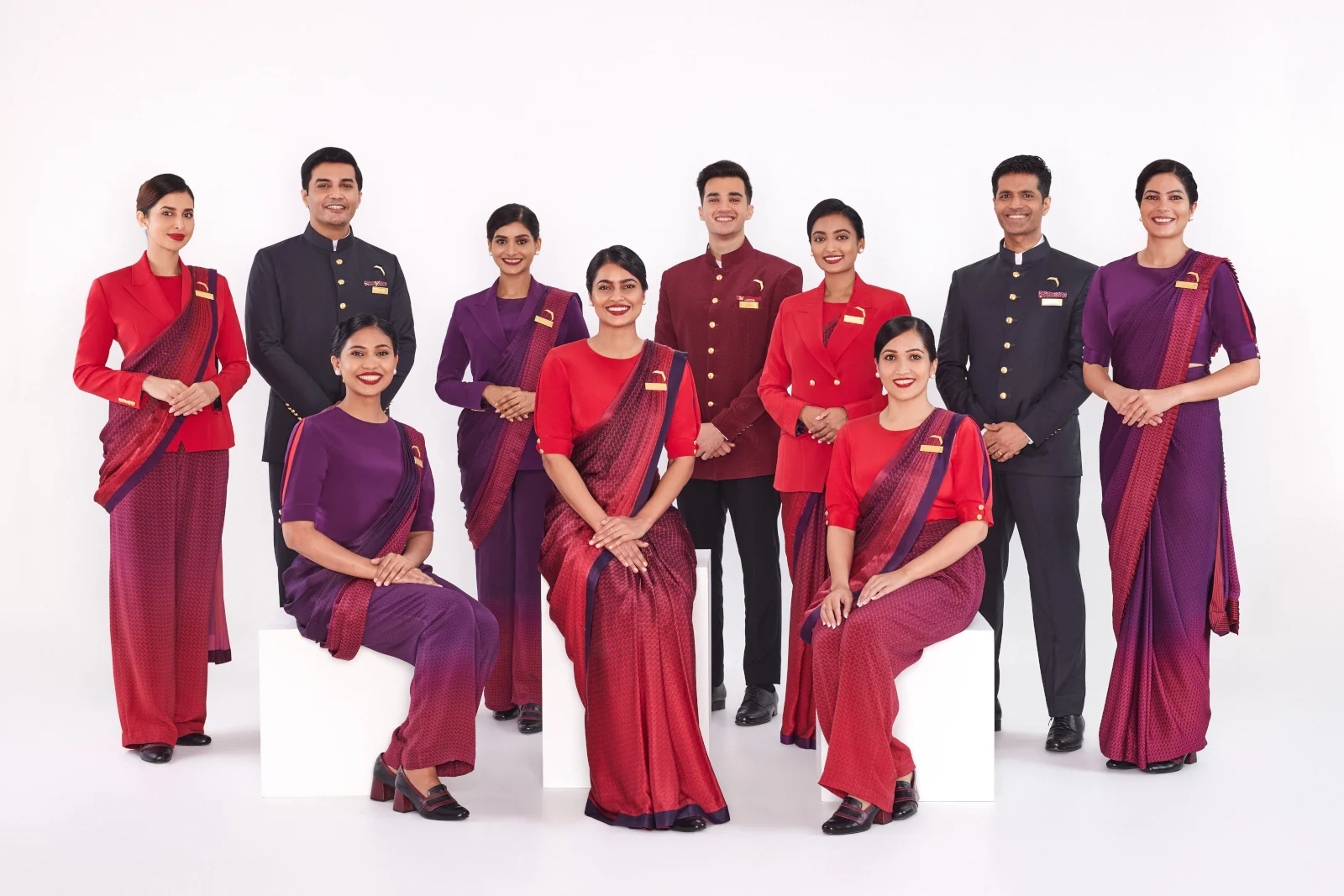 Air India neue Uniformen