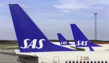 SAS Scandinavian Airlines Flugzeuge Tails