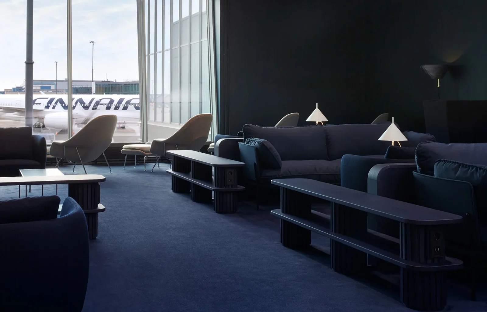 Finnair Platinum Wing Lounge am Flughafen Helsinki