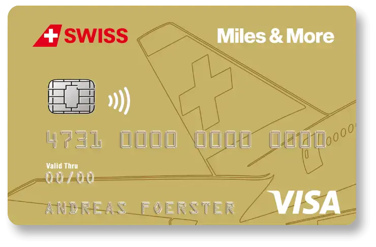 SWISS Miles & More Kreditkarte Gold Schweiz