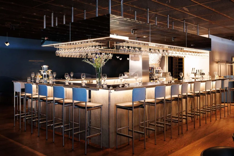 Bar der American Express Lounge by Pontus Frithiof am Flughafen Stockholm-Arlanda (ARN)