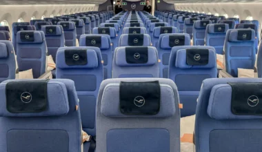 Lufthansa Economy Class Airbus A350