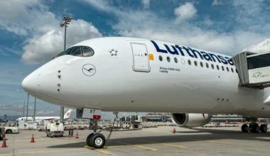Lufthansa Airbus A350-900 mit Namen Leipzig