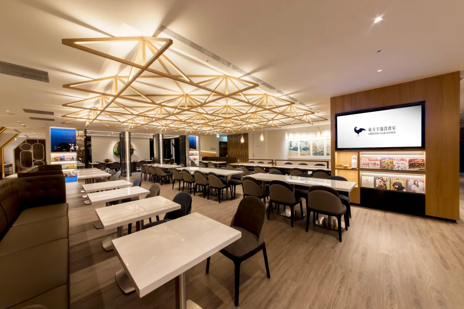 Oriental Club Lounge Taiwan am besten bewertete PriorityPass Lounge in Asien