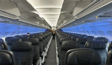 British Airways Euro Traveler Economy Class Airbus A320
