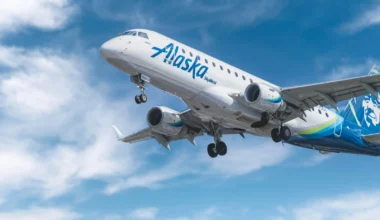 Alaska Airlines Flugzeug