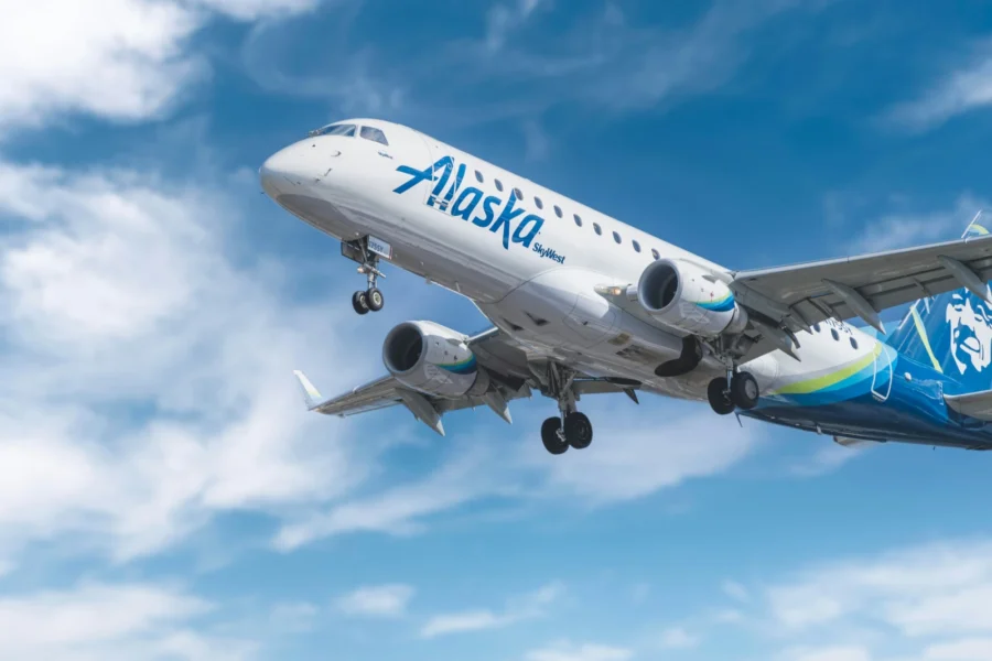 Alaska Airlines Flugzeug