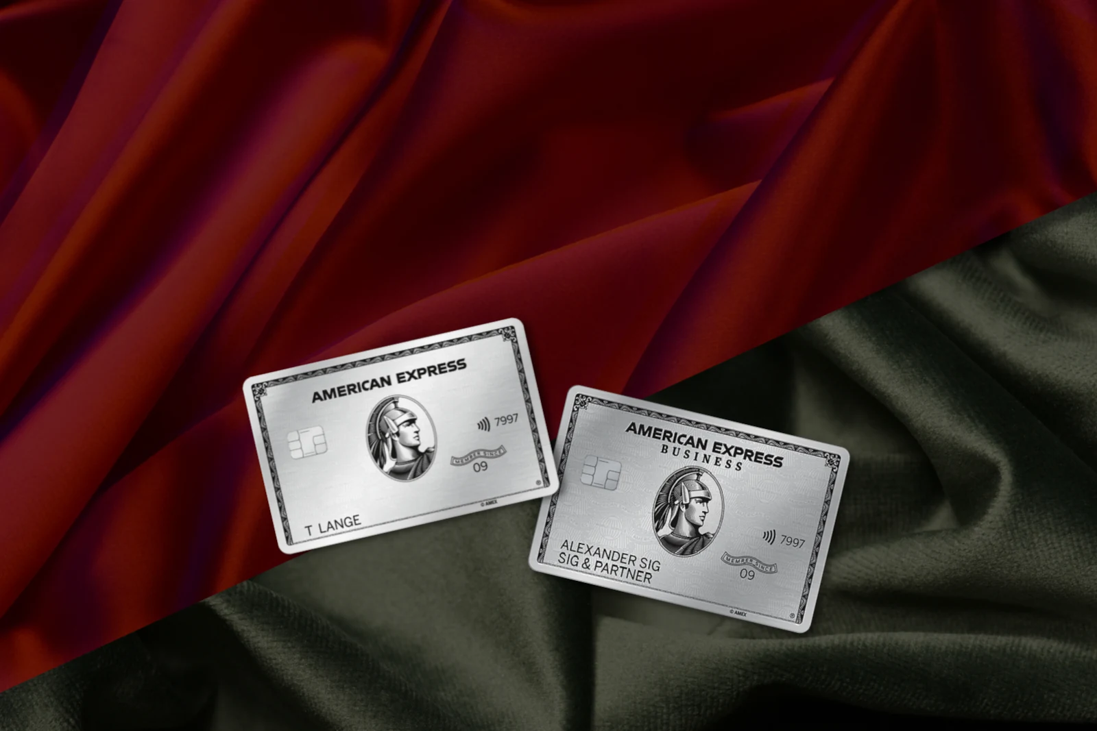 Vergleich Amex Business Platinum Card und private Amex Platinum Card