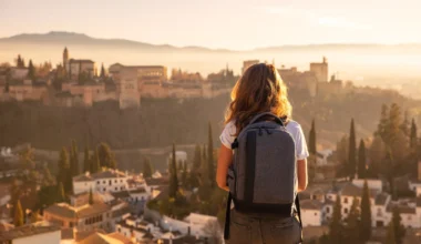 Reiseziele für alleinreisende Frauen Alhambra in Spanien