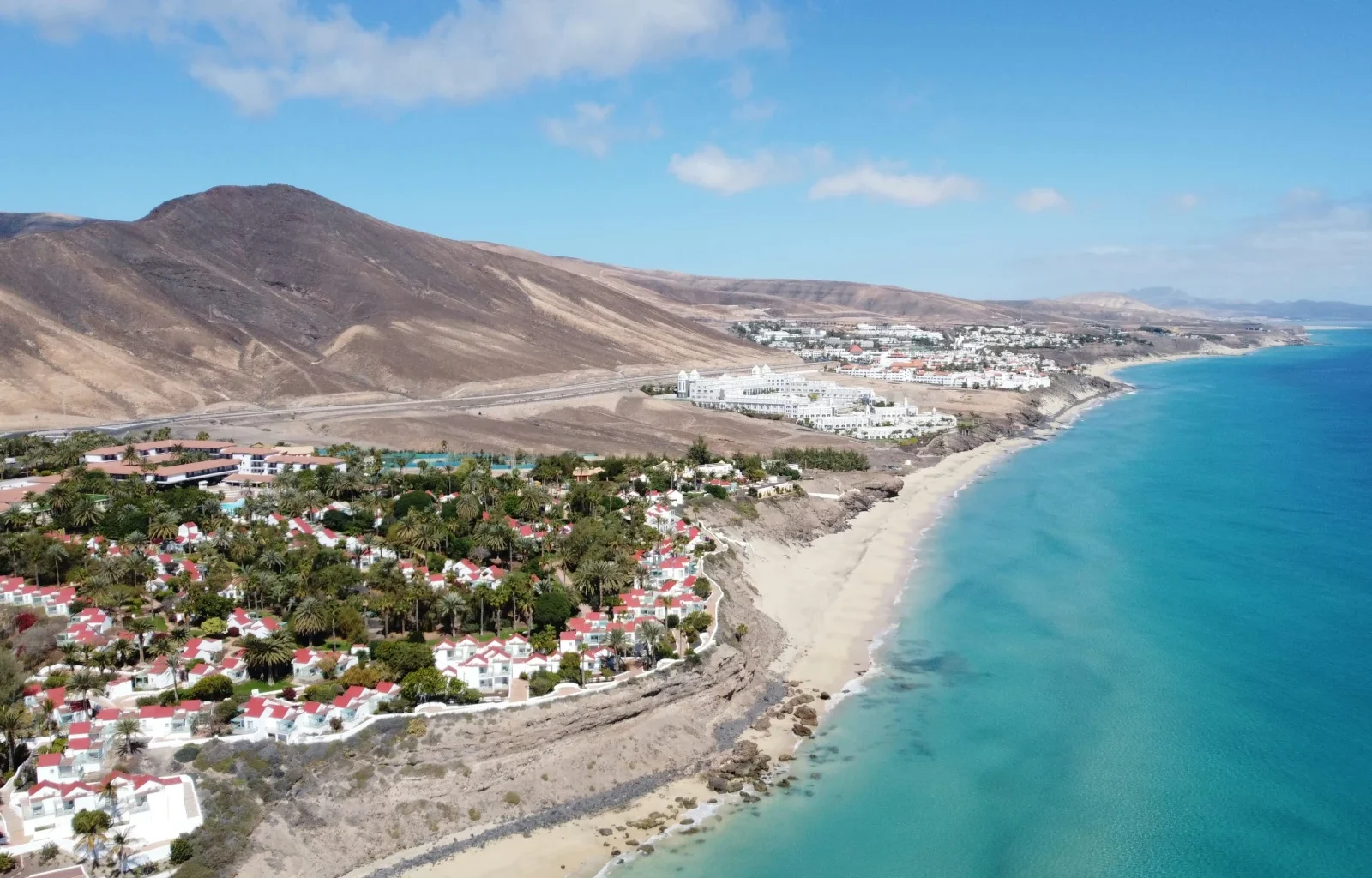 Blick auf die Küste von Fuerteventura