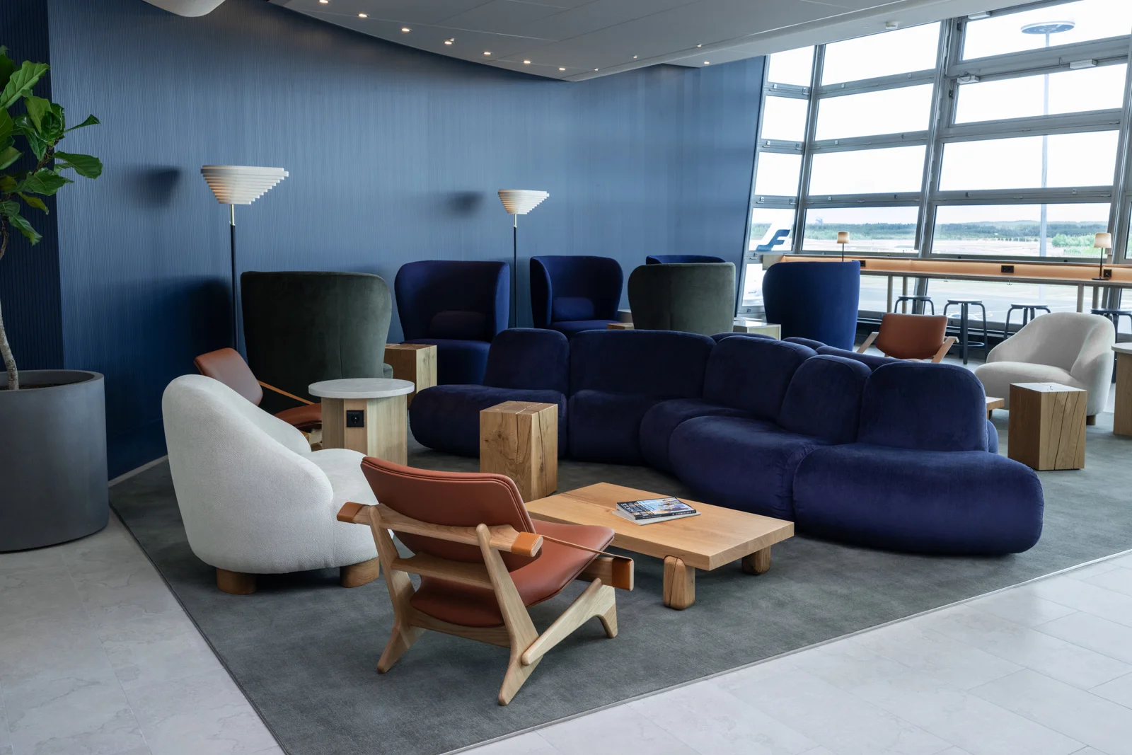 neue Schengen Lounge von Finnair am Flughafen Helsinki