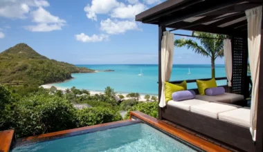 Hermitage Bay Hillside Pool Suite Hilton Honors Small Luxury Hotels of the World