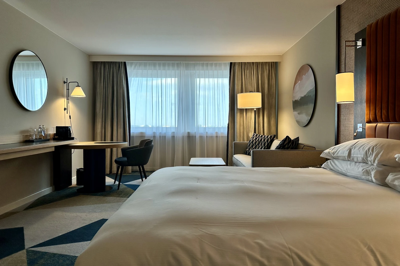 Executive Zimmer Hilton Vienna Waterfront