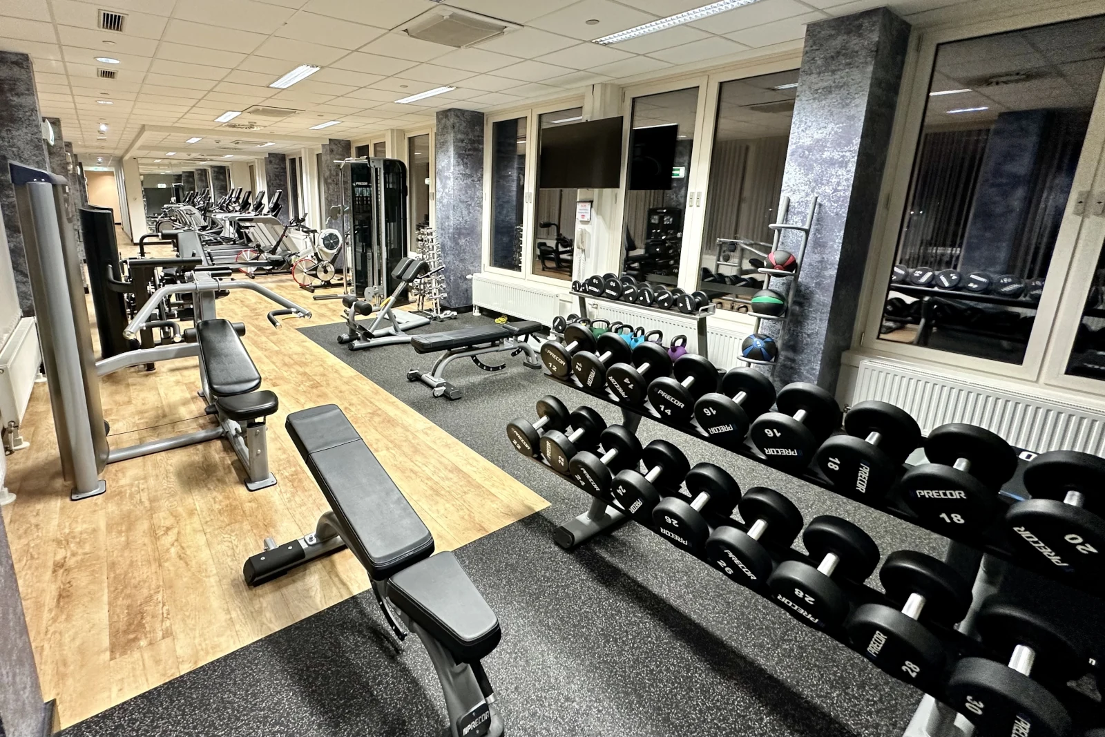 Fitnessraum Hilton Vienna Waterfront