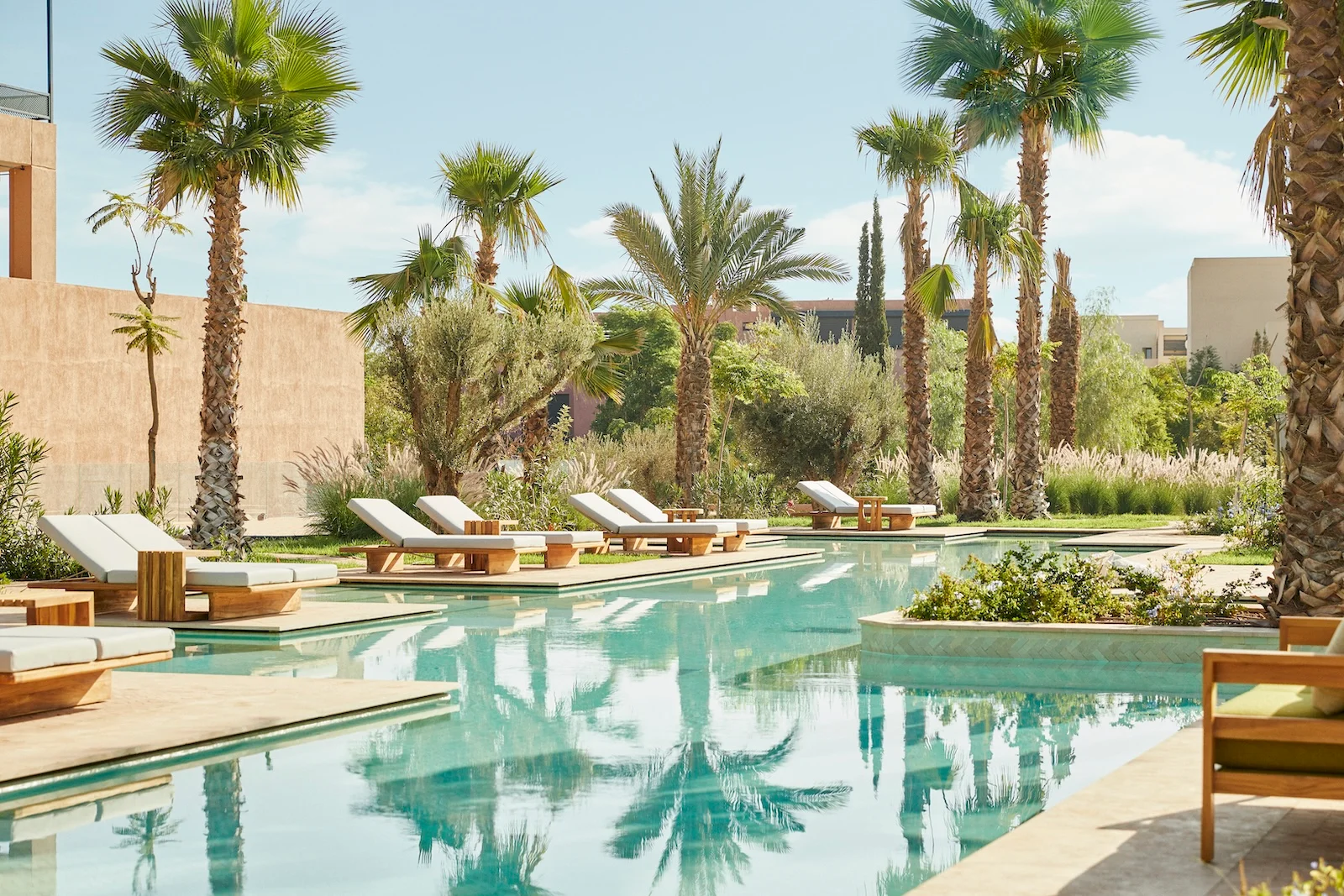 Swimmingpool des Park Hyatt Marrakech