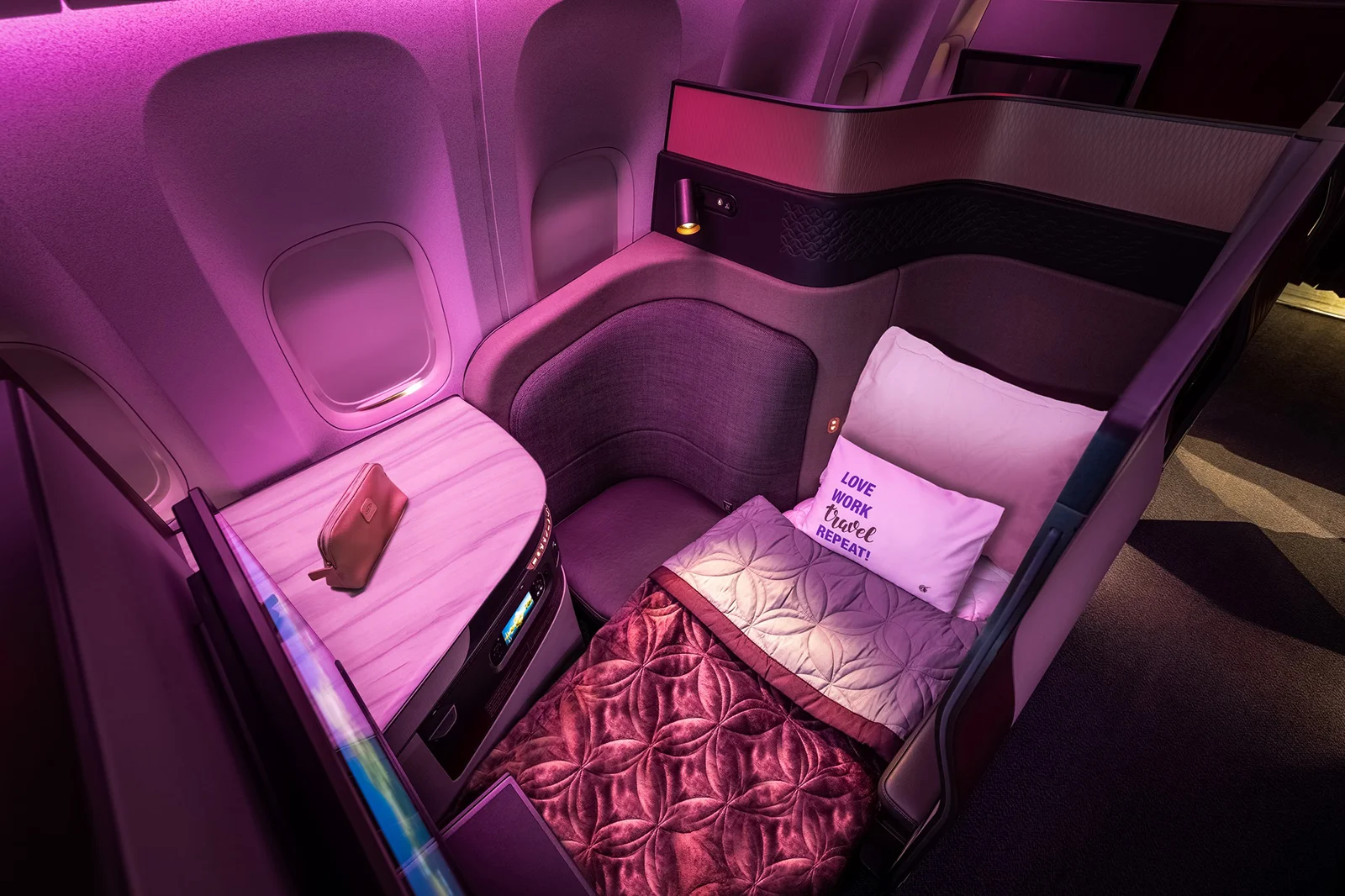 Qatar Airways Qsuite mit Membership Rewards Punkten buchbar