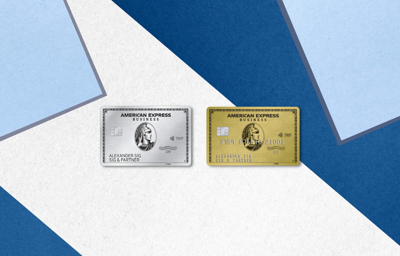 Vergleich Amex Business Gold oder Business Platinum Card