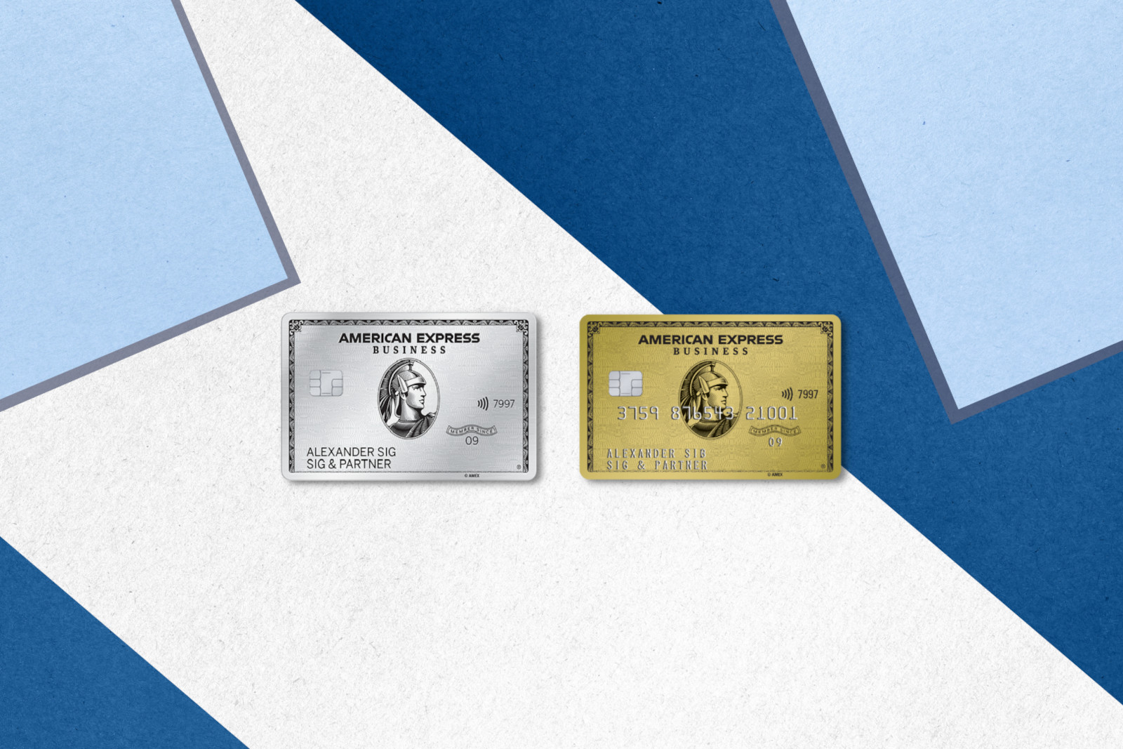 Vergleich Amex Business Gold oder Business Platinum Card