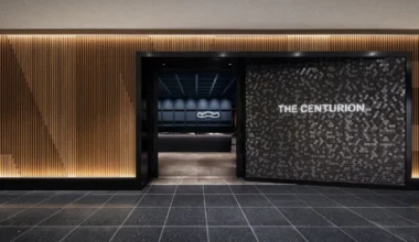 Eingang The Centurion Lounge Tokio Haneda Airport