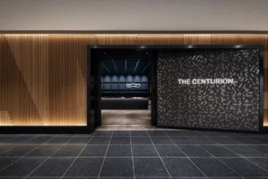 Eingang The Centurion Lounge Tokio Haneda Airport