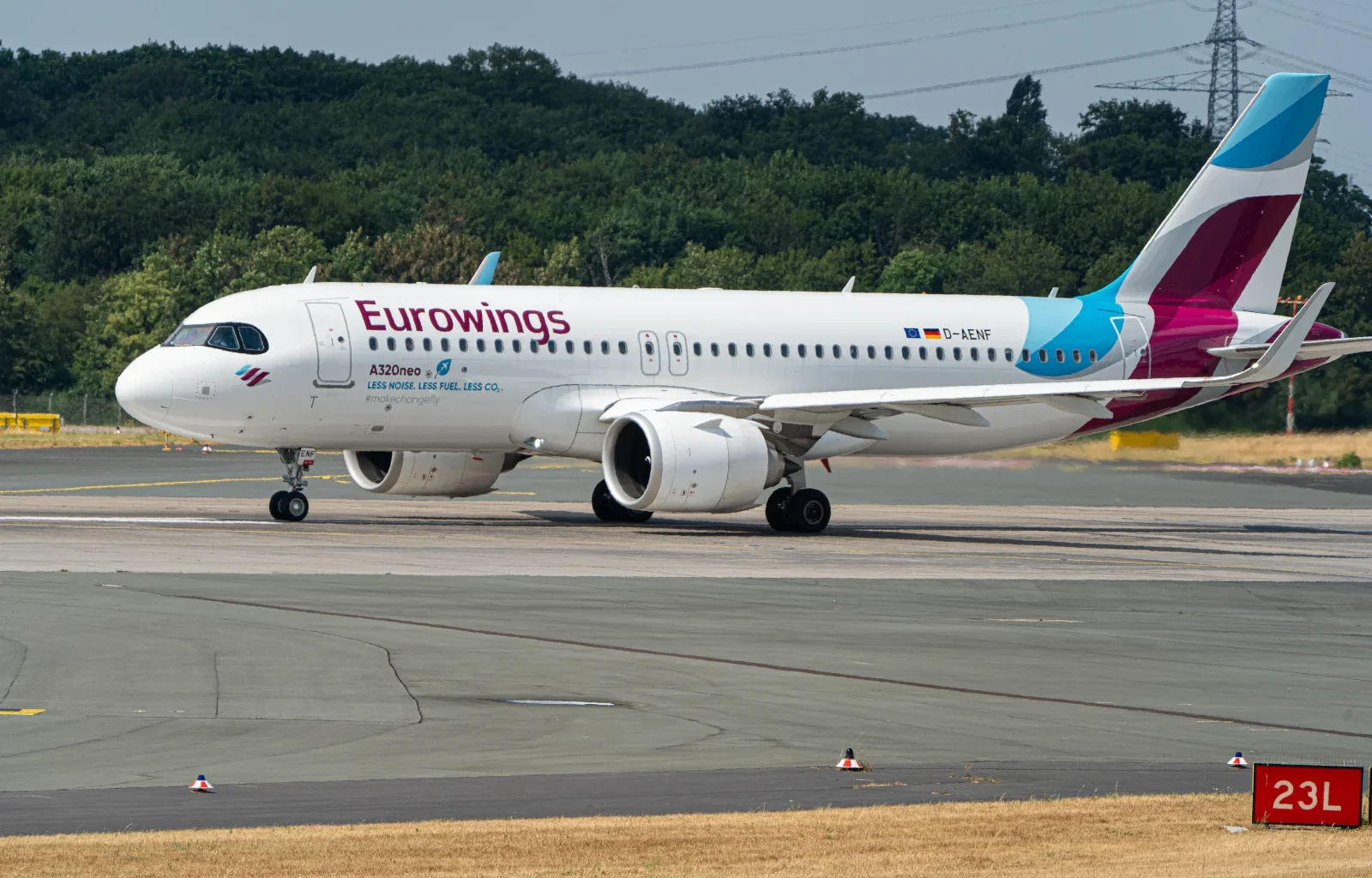 Eurowings Airbus A320 Flüge mit Aeroplan Points buchbar