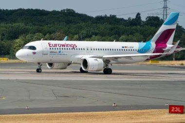 Eurowings Airbus A320 Flüge mit Aeroplan Points buchbar