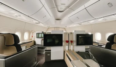 Lufthansa First Class in der Boeing 747-8i