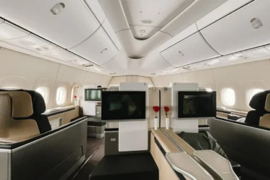 Lufthansa First Class in der Boeing 747-8i