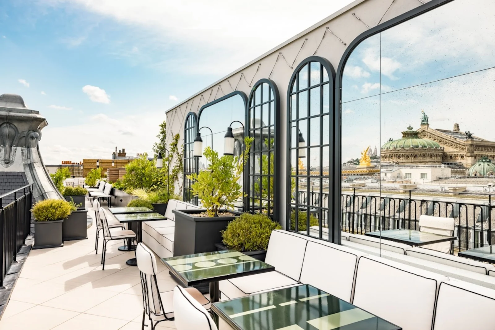 Sequoia Rooftop Bar Kimpton Hotel Paris