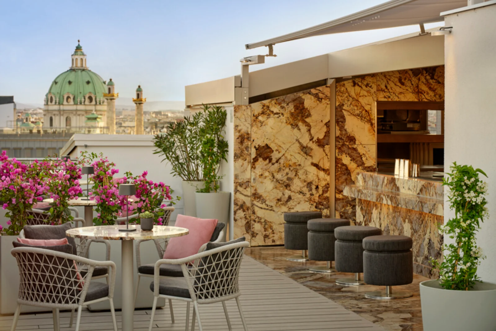 Atmosphere Rooftop Bar Ritz Charlton Vienna