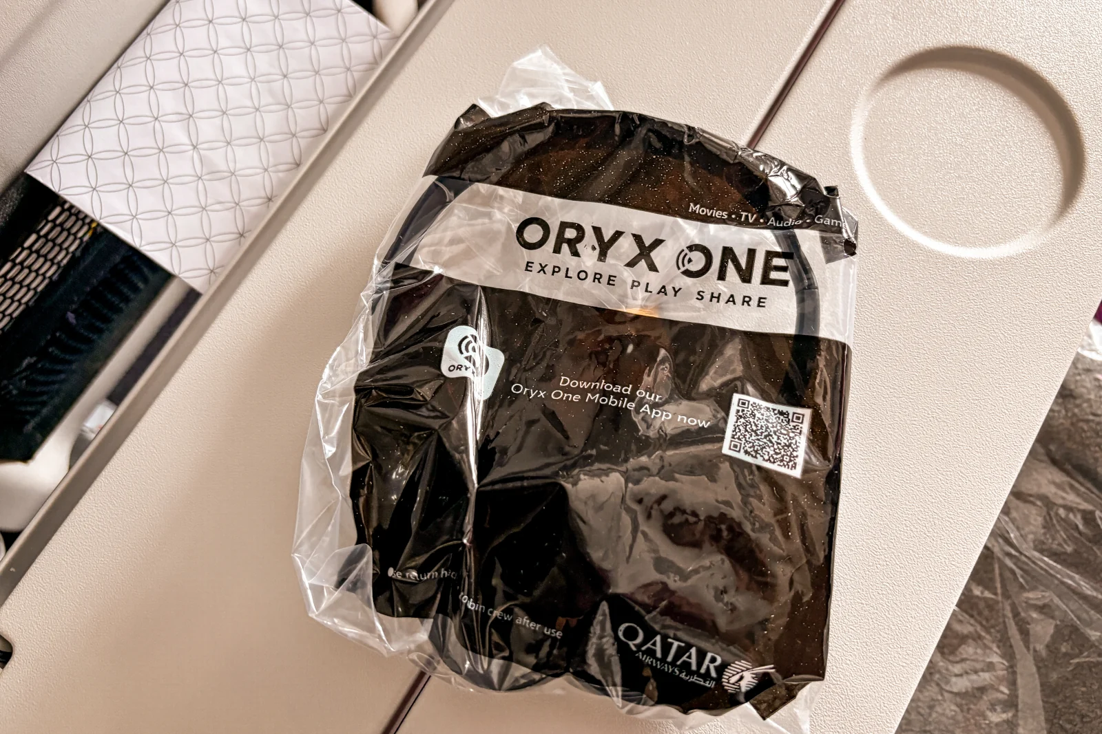 Oryx One kostenlose Kopfhörer Qatar Economy