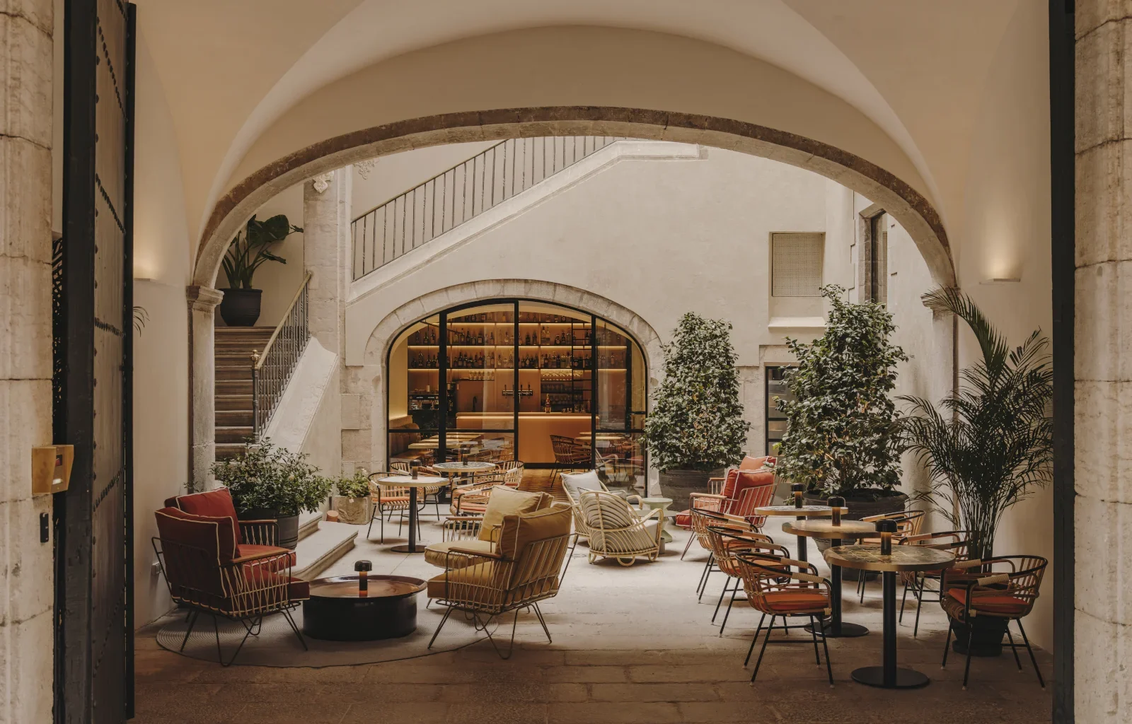 Hotel Palau Fugit SLH Eingang Hotel Ergänzung Hilton Honors