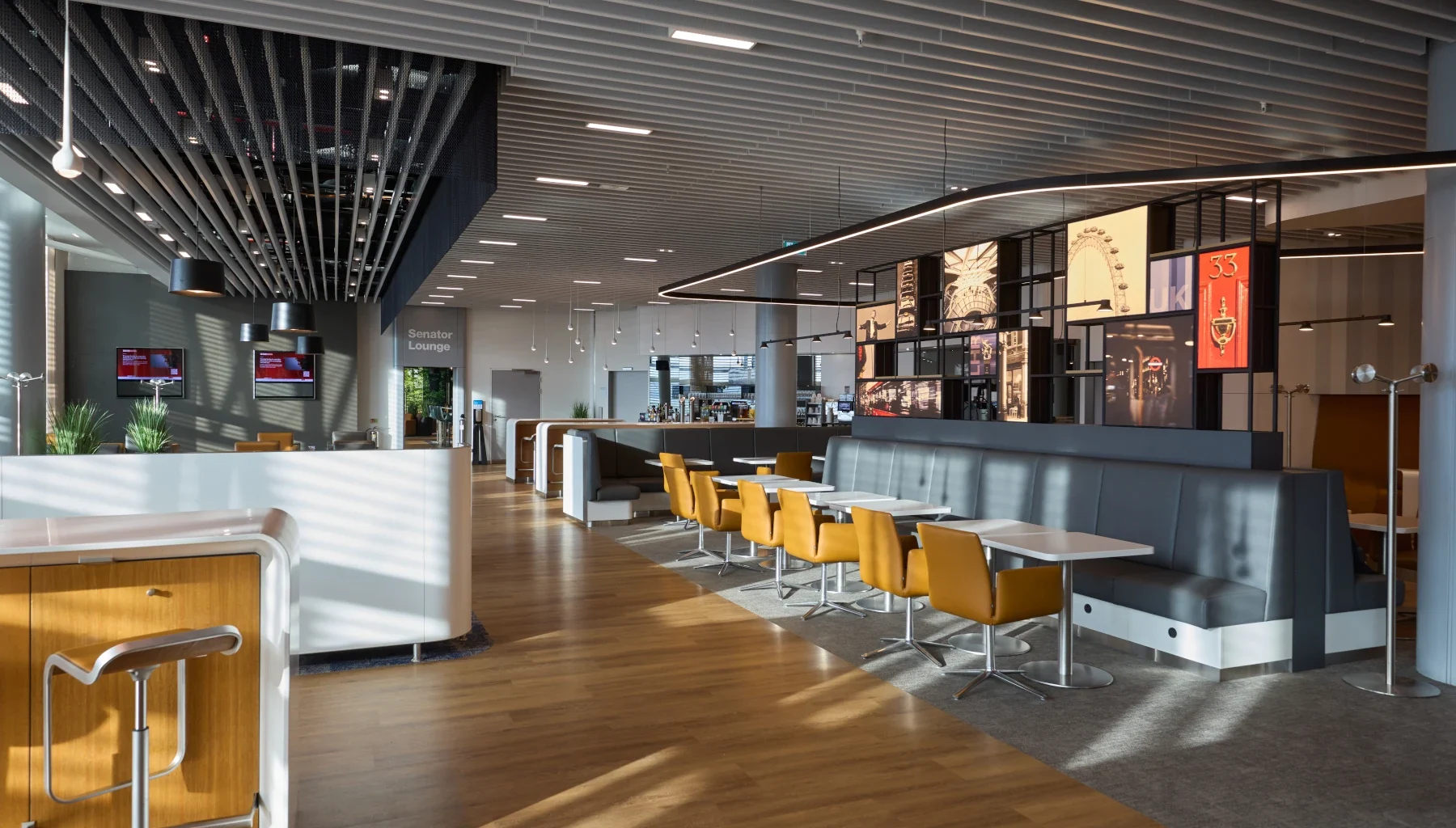 neue Lufthansa Lounge London Heathrow