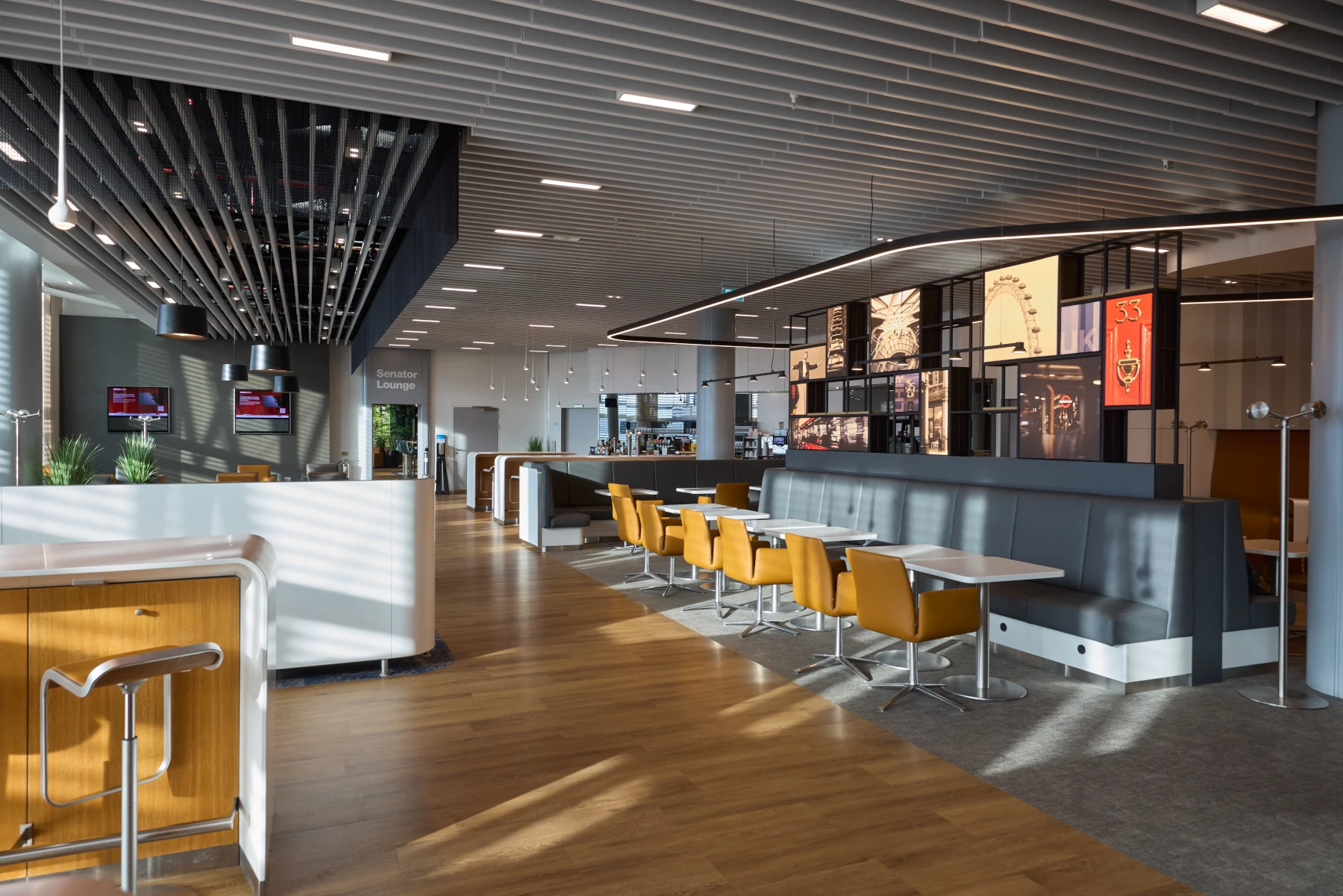 neue Lufthansa Lounge London Heathrow