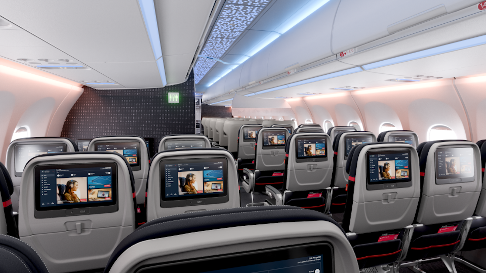 neues Kabinedesign bei Delta Airbus A321neo