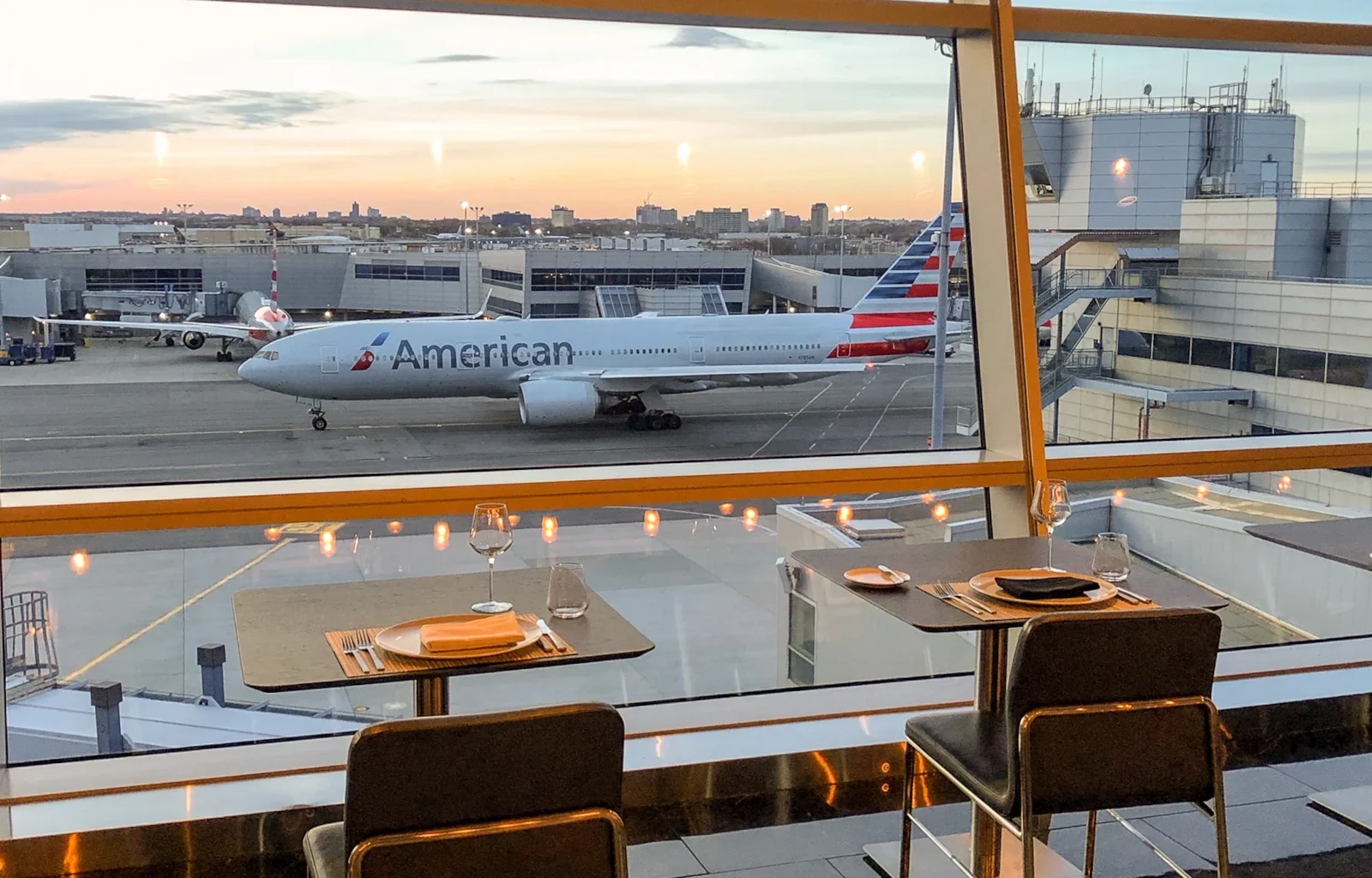 American Airlines Flagship Dining JFK