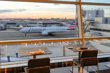 American Airlines Flagship Dining JFK