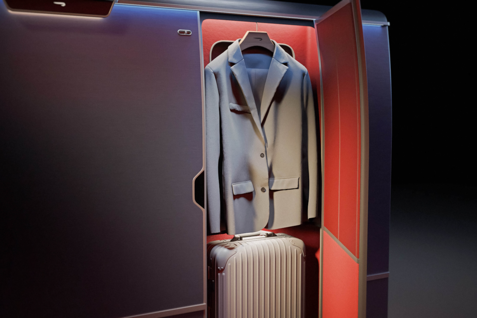 Wandschrank British Airways First Class A380