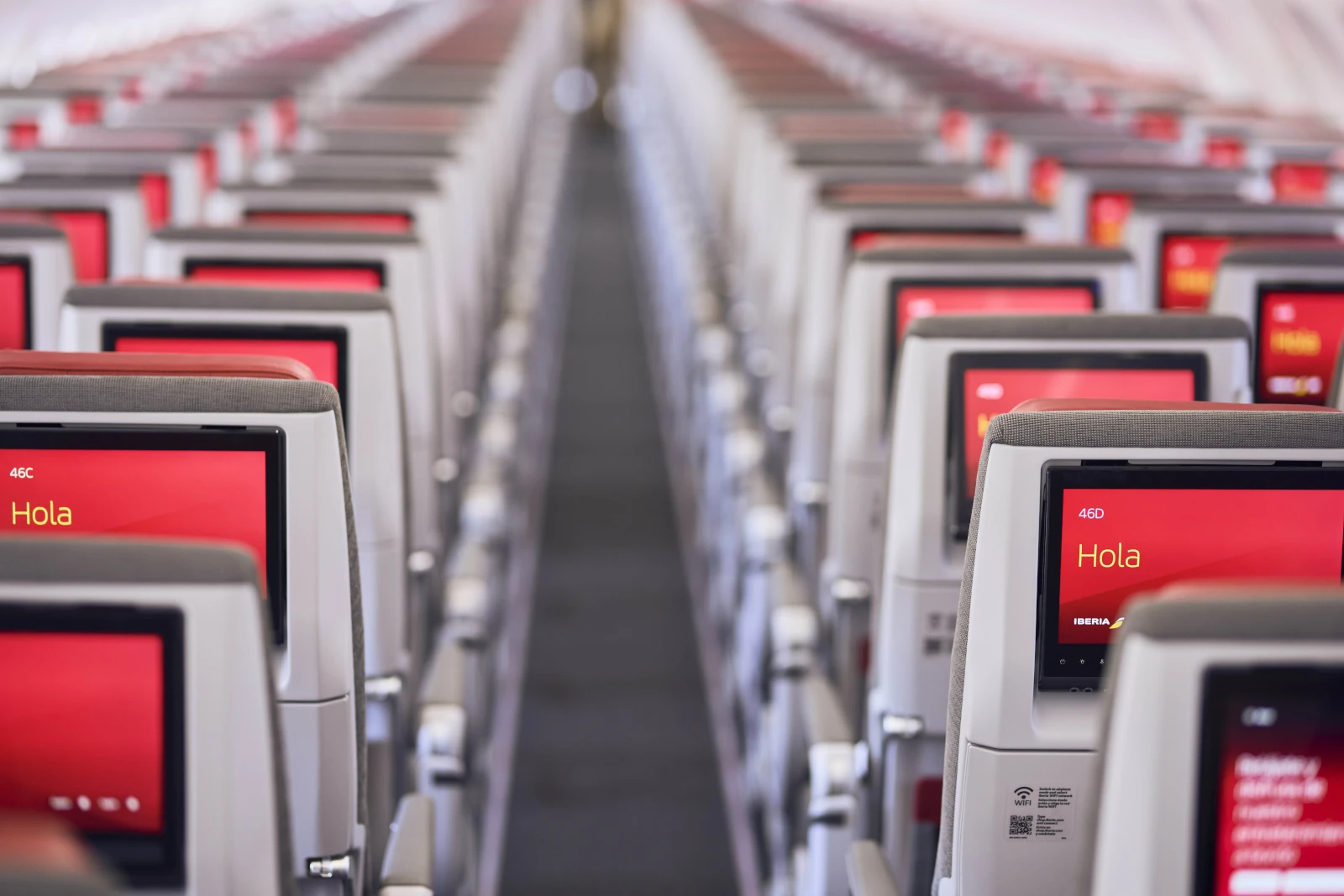 Iberia Airbus A321XLR Economy Class