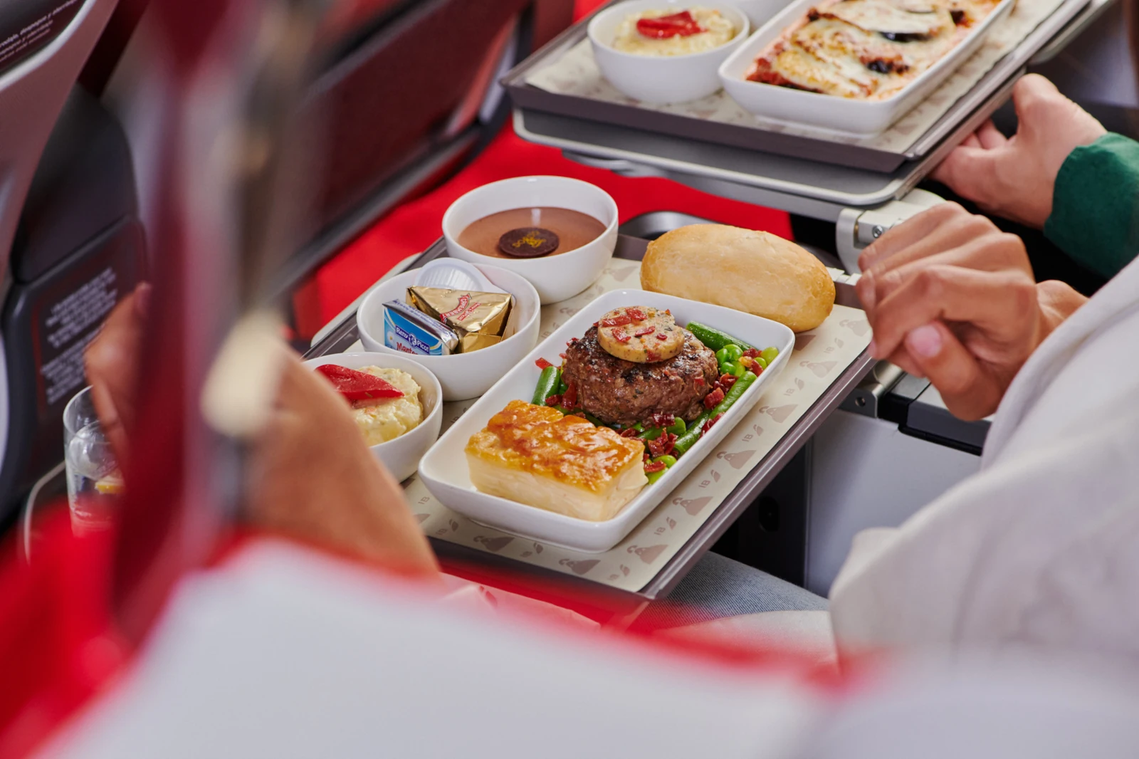 Mahlzeit der Iberia Economy Class