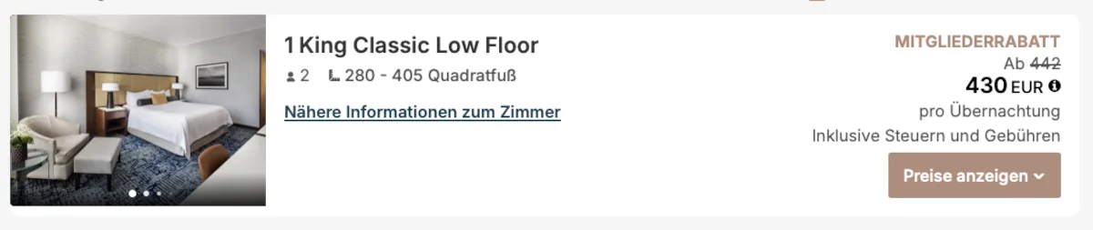 Intercontinental Times Square Kingsize-Bedroom 