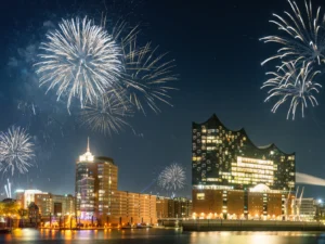 Silvester in Hamburg Hotel Westin und Elbphilharmonie