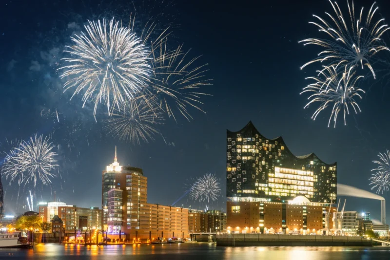 Silvester in Hamburg Hotel Westin und Elbphilharmonie