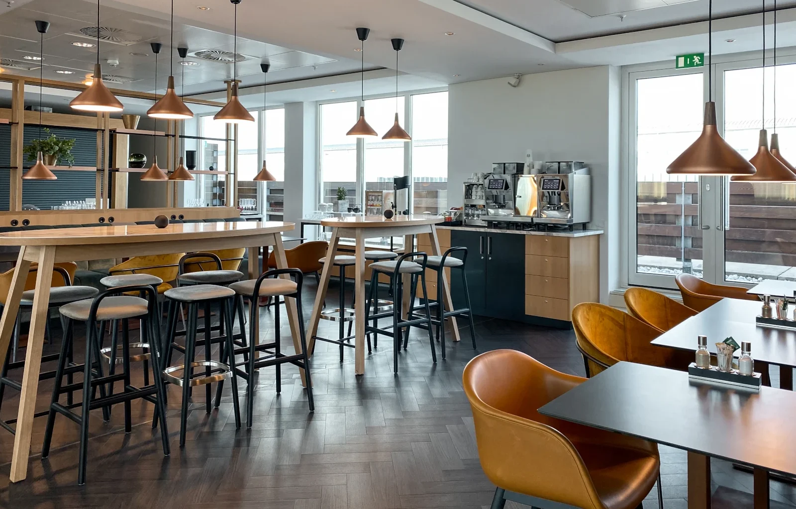 M Club Lounge im Frankfurt Airport Marriott Hotel