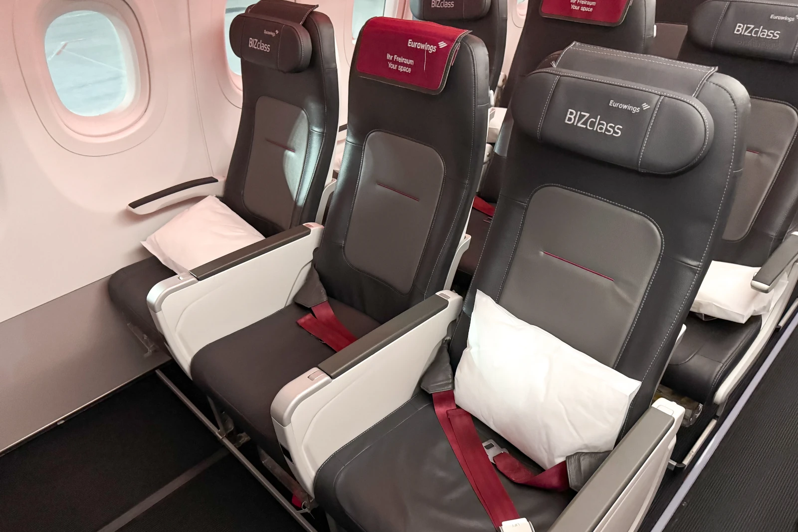 Bulkhead Reihe A20neo Eurowings