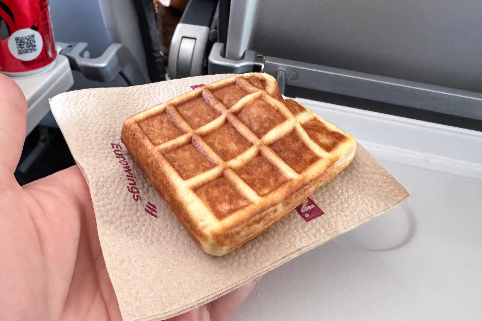 heiße Waffel Eurowings