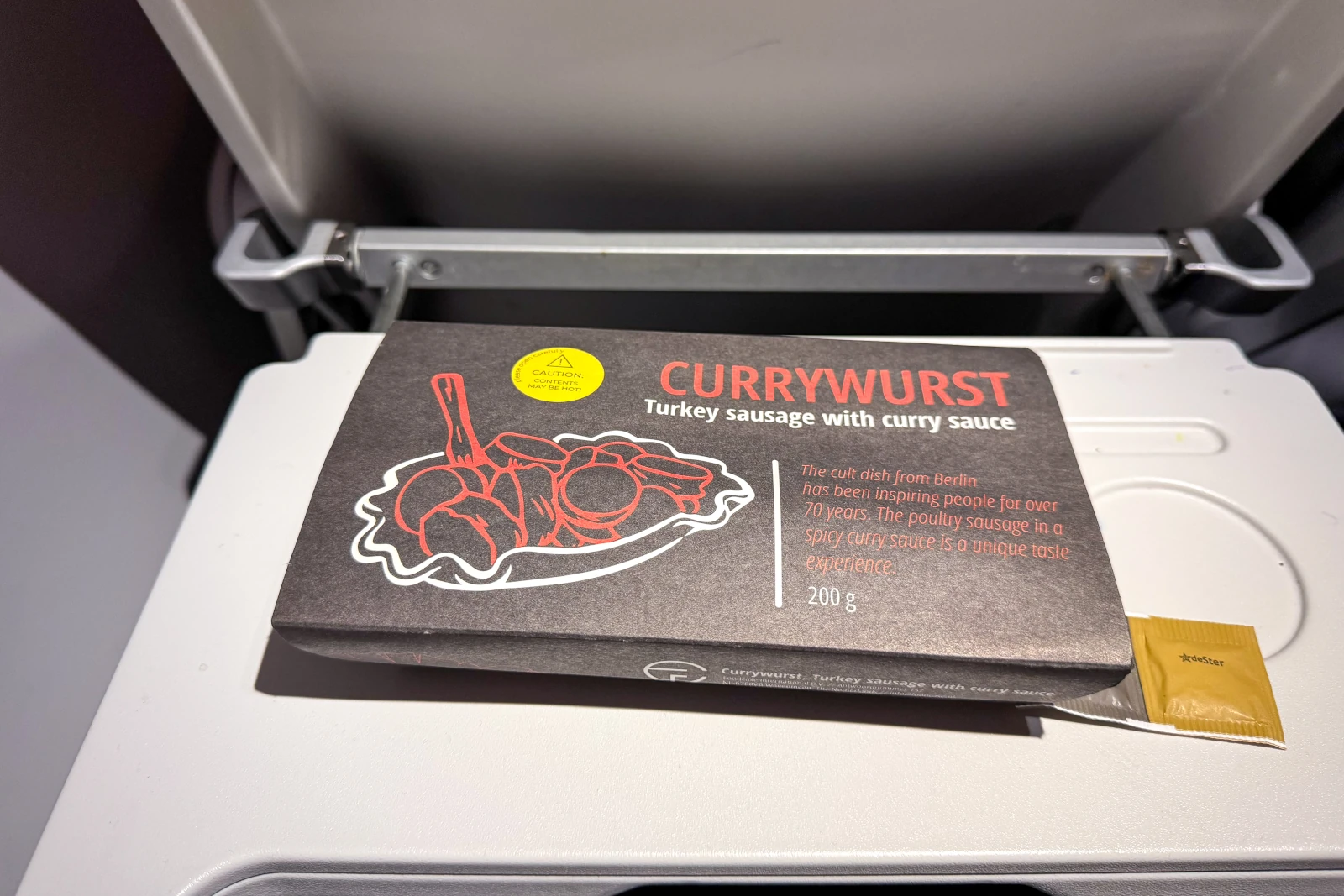 Eurowings Currywurst