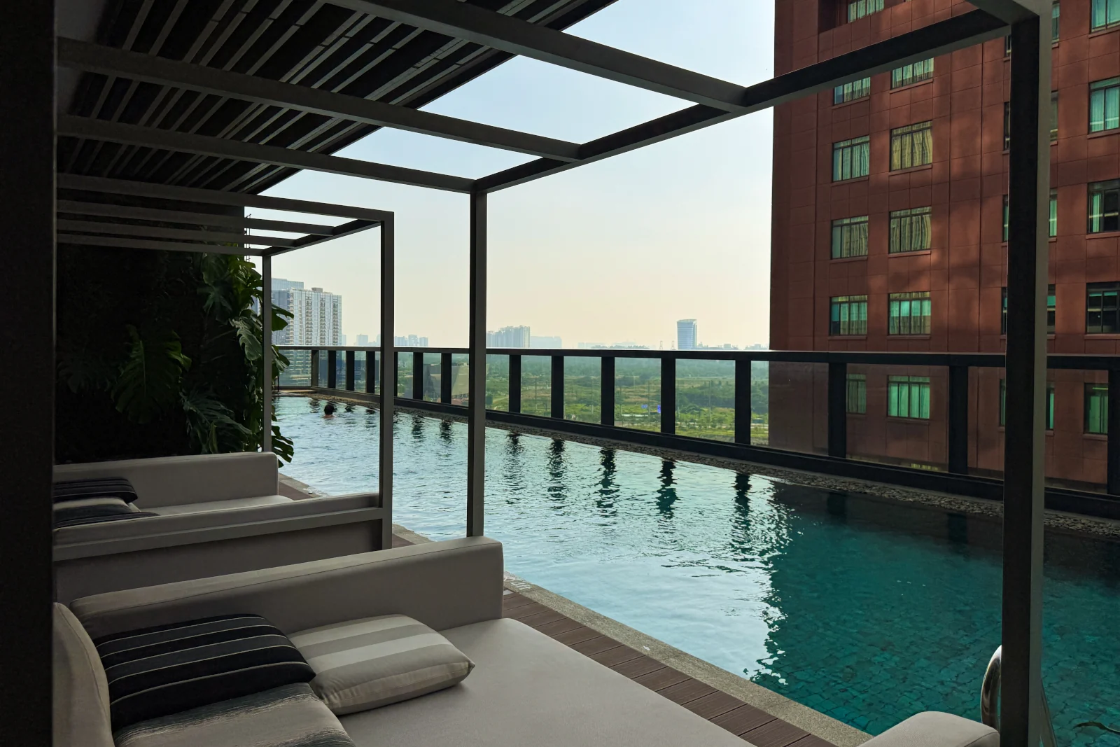 Cabanas Pool Hilton Saigon