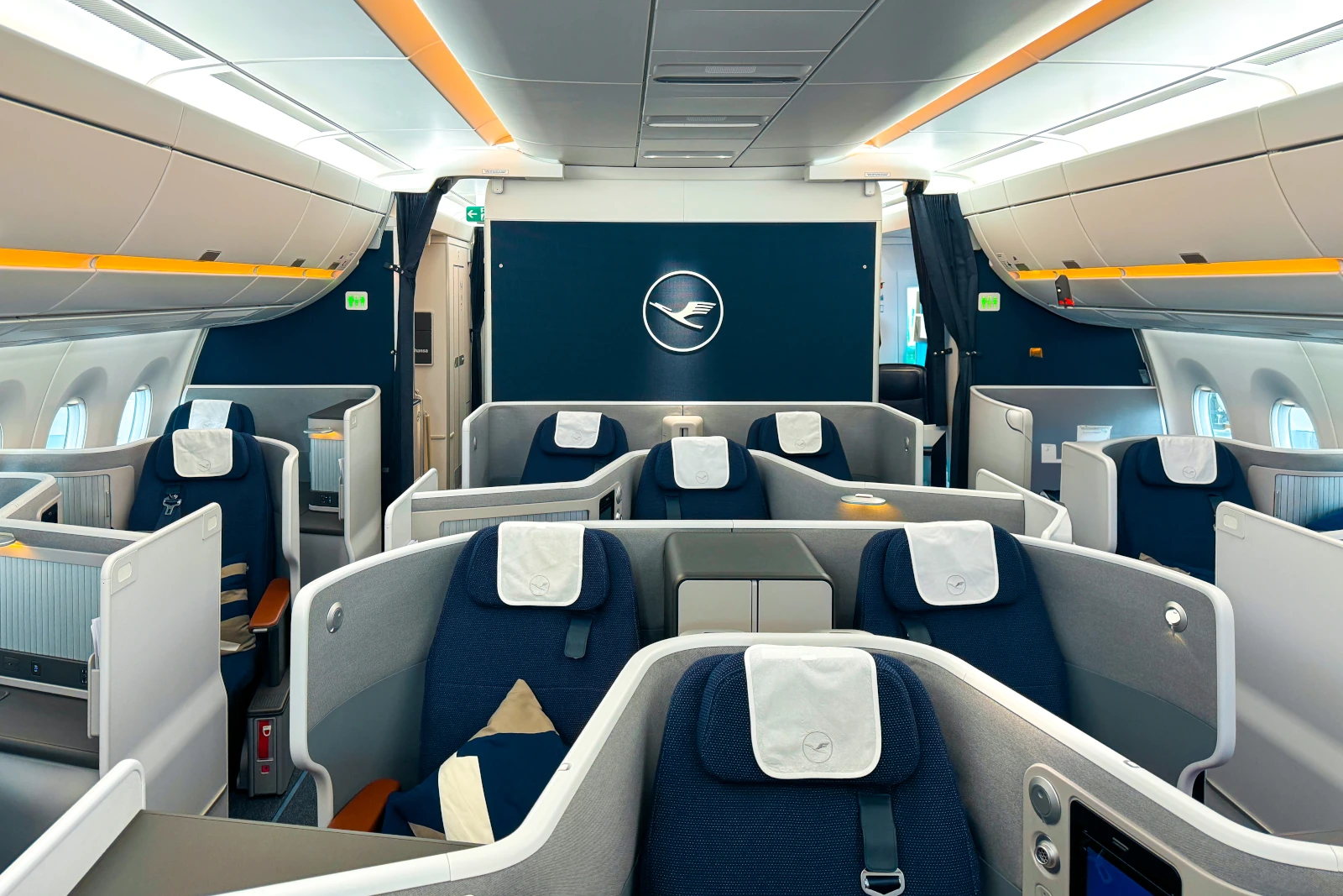 Lufthansa Allegris Business Class Kabine